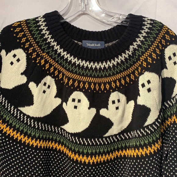 Ghost Print Sweater - Picture 3 of 3